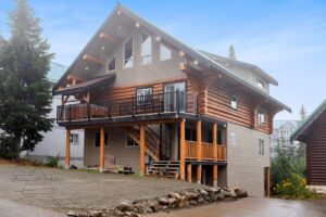 Angle view of Hawk House